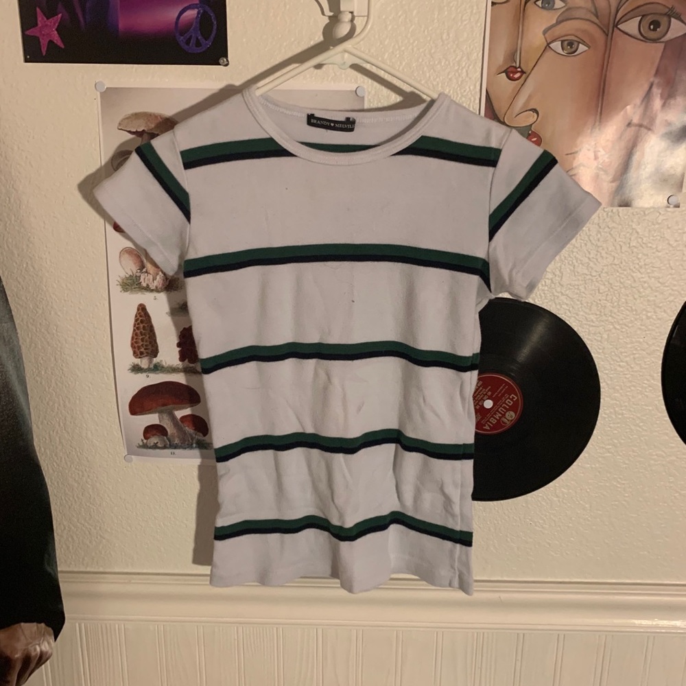 Brandy Melville stripped shirt 🤍
